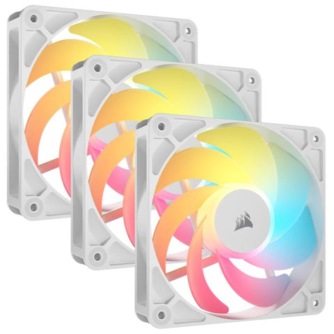Ventilatoare Carcasa CORSAIR RS120-R 3x120mm ARGB ALB