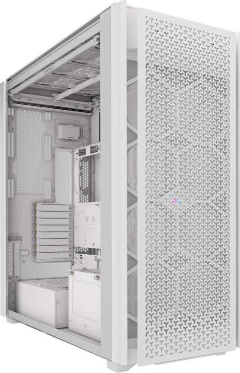 Carcasă CORSAIR 9000D AIRFLOW Super Full Tower RGB ALB, Tempered Glass