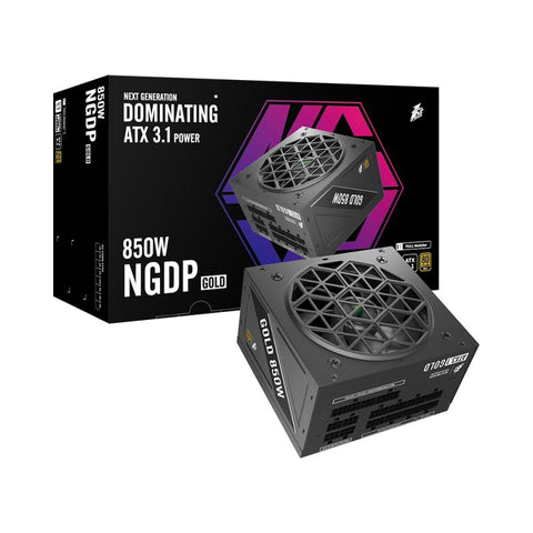 Sursă PC 1stPlayer 850W, 80 PLUS® Gold, Full Modular, ATX 3.1, PCIe 5.1 (NGDP HA-850BA4 BLACK)