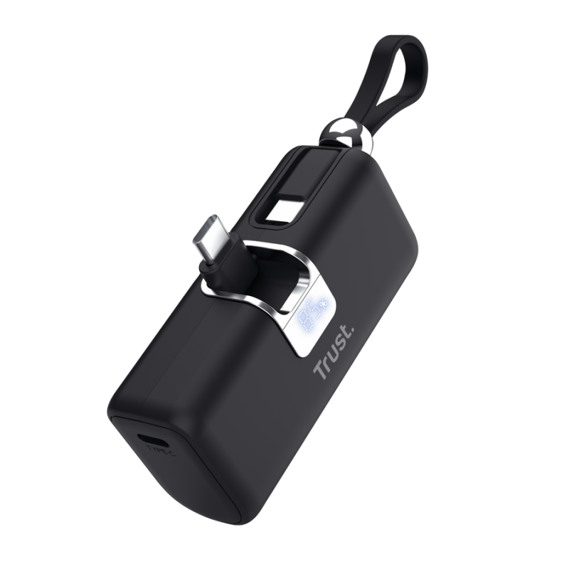 Pocket Powerbank Trust Pacto, capacitate 5000 mAh (TR-26104)