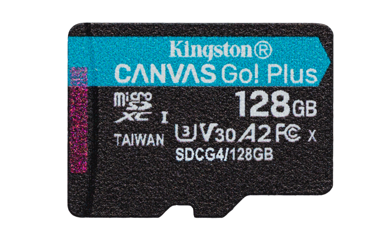 128GB microSDXC Canvas Go Plus Gen4 200R