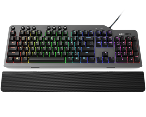 Tastatură gaming mecanica Lenovo Legion K500, iluminare RGB, switch Red