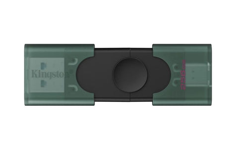 Memorie USB Flash Drive Kingston 256GB USB 3.2 USB-A USB-C DT Elite G2