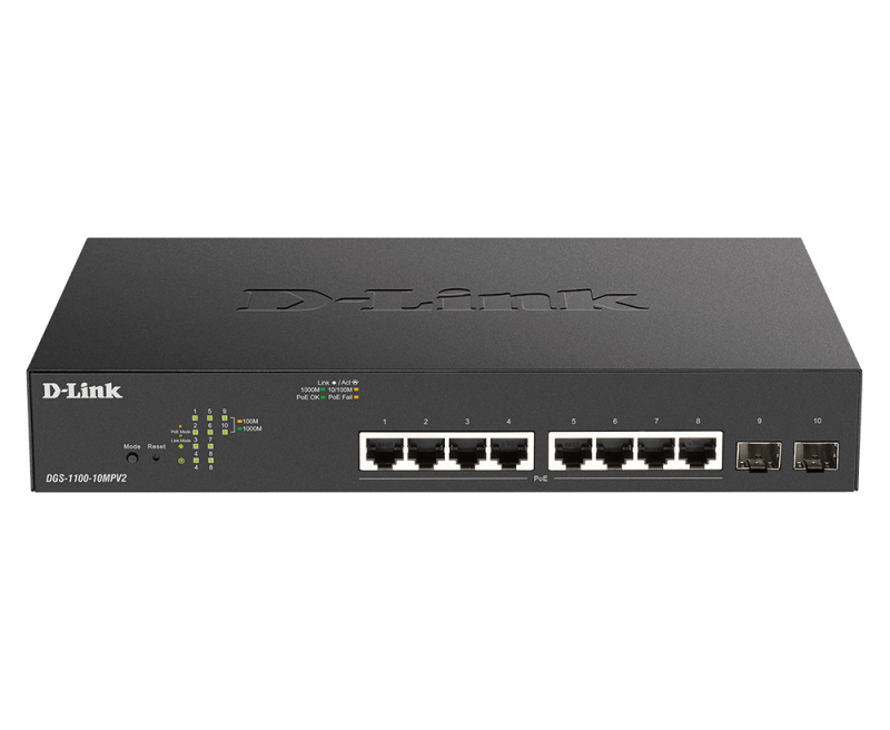 D-Link DGS-1100-10MPV2 network switch