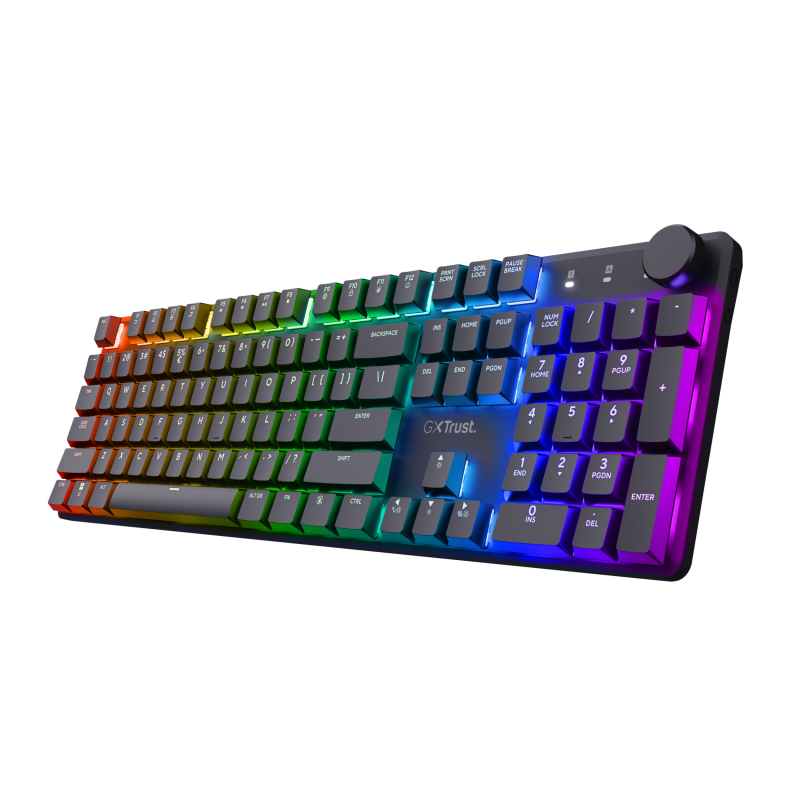 Tastatură gaming mecanica Trust GXT 868 Torix Premium wireless