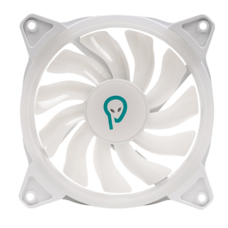 VENTILATOR SPACER PC 120x120x25 mm ARGB light diferite setari ale jocului de culori, posibilitate (SPFC-120-WH-ARGB)