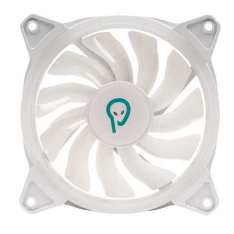 VENTILATOR SPACER PC 120x120x25 mm ARGB light diferite setari ale jocului de culori, posibilitate (SPFC-120-WH-ARGB)