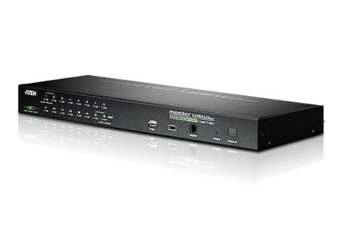 Switch KVM Aten, Raft pentru montat echipamente 1U Negru