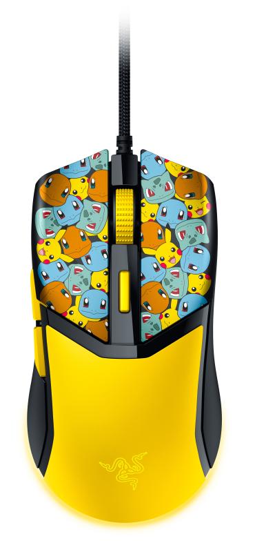 Mouse cu fir gaming Razer Cobra Razer Pokémon Kanto Starters Edition