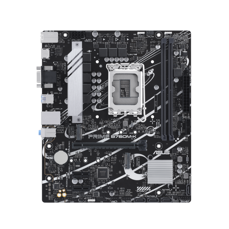 Placă de baza ASUS PRIME B760M-K LGA 1700, 2x DDR5, 1x VGA 1x HDMI