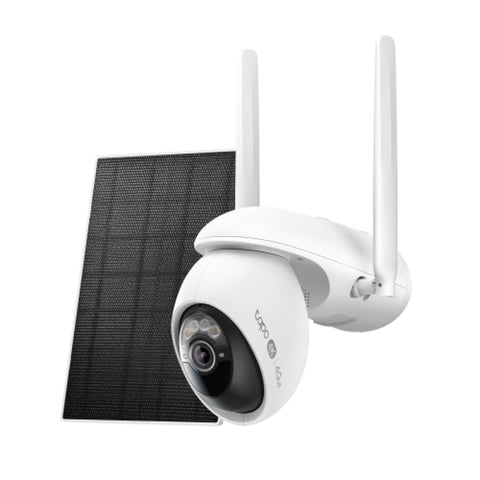 Solar-Powered Pan/Tilt Wi-Fi/4G LTE Security Camera Kit TP Link