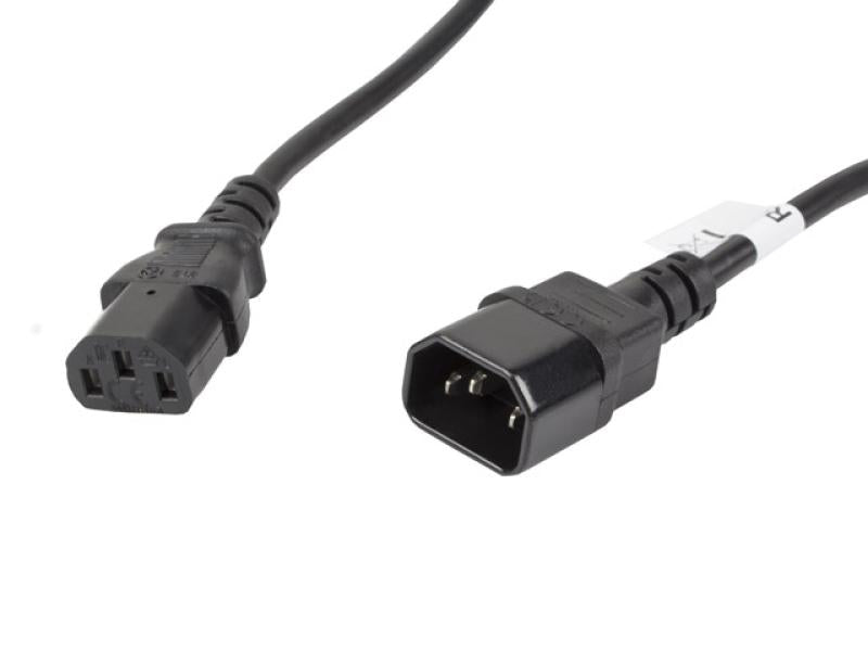 Cablu Lanberg IEC 320 C13 C14 5 m VDE negru
