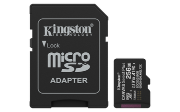 256GB microSDXC Canvas Select Plus Gen3