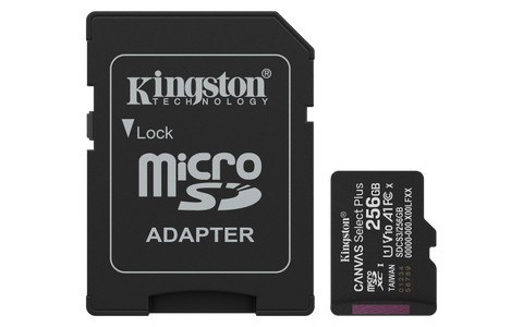 256GB microSDXC Canvas Select Plus Gen3