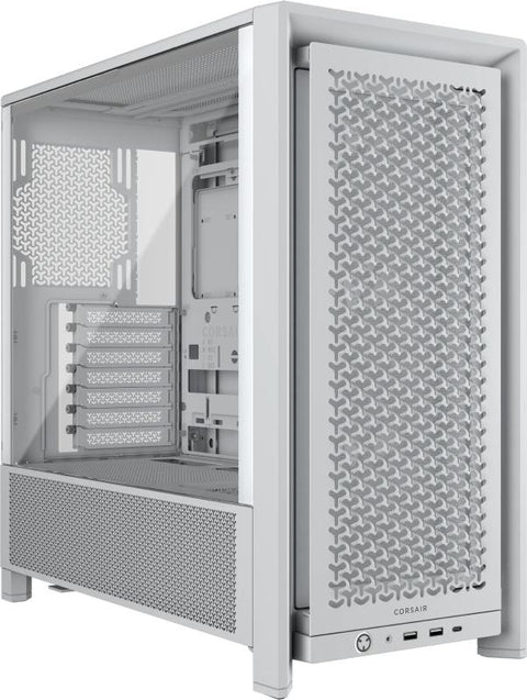 Carcasă CORSAIR FRAME 4000D RS Mid Tower ALB, Tempered Glass