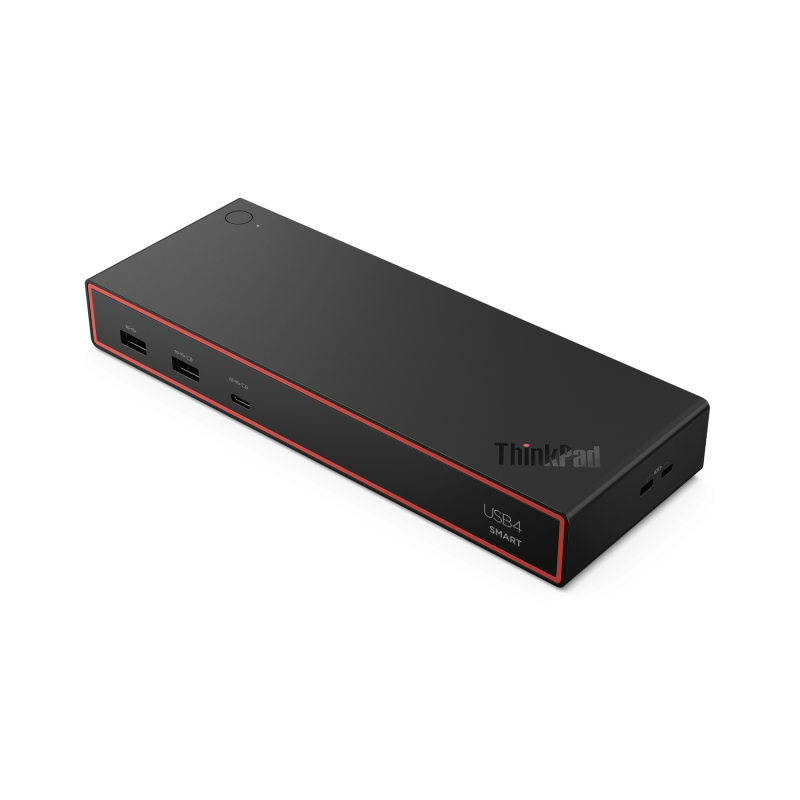 Lenovo ThinkPad USB4 Smart Dock 5500 Prin cablu Negru