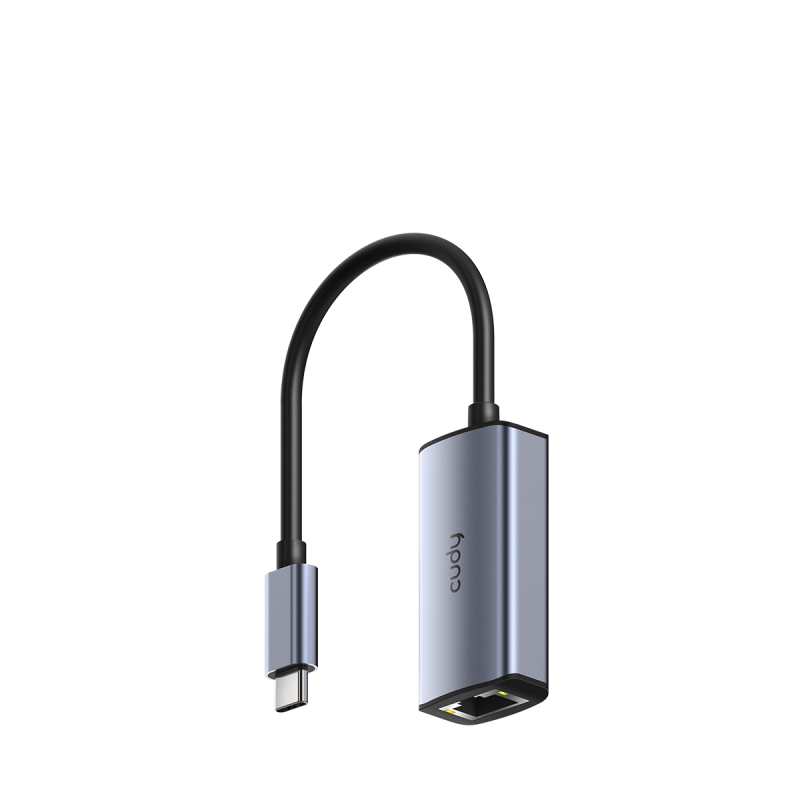 Cudy USB 3.0 to 2.5G Ethernet Adapter, USB-C, RJ45, Plug Play, UE25C