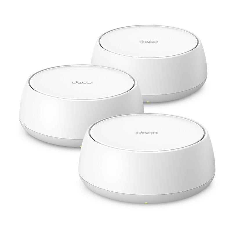 BE3600 Whole Home Mesh Wi-Fi 7 System SPEED: 688 Mbps at 2.4 GHz + 2882 Mbps at 5 GHz SPEC: TP-Link (DECO BE22(3-PACK))