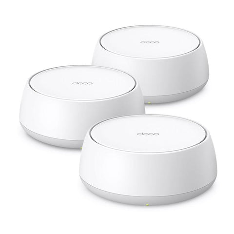 BE3600 Whole Home Mesh Wi-Fi 7 System SPEED: 688 Mbps at 2.4 GHz + 2882 Mbps at 5 GHz SPEC: TP-Link (DECO BE22(3-PACK))