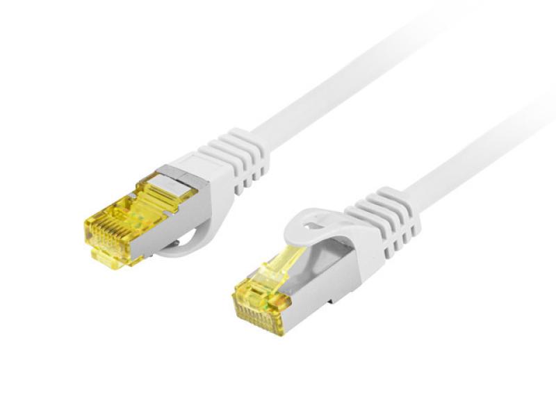 Patchcord CAT.6A S/FTP lszh cu 0.25m grey fluke passed Lanberg