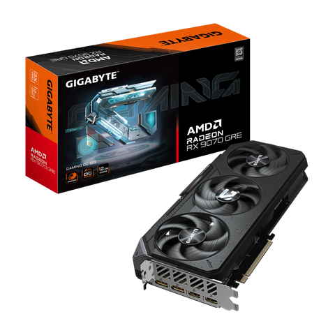 Placă video Gigabyte GeForce RX 9070 GRE GAMING OC 12GB