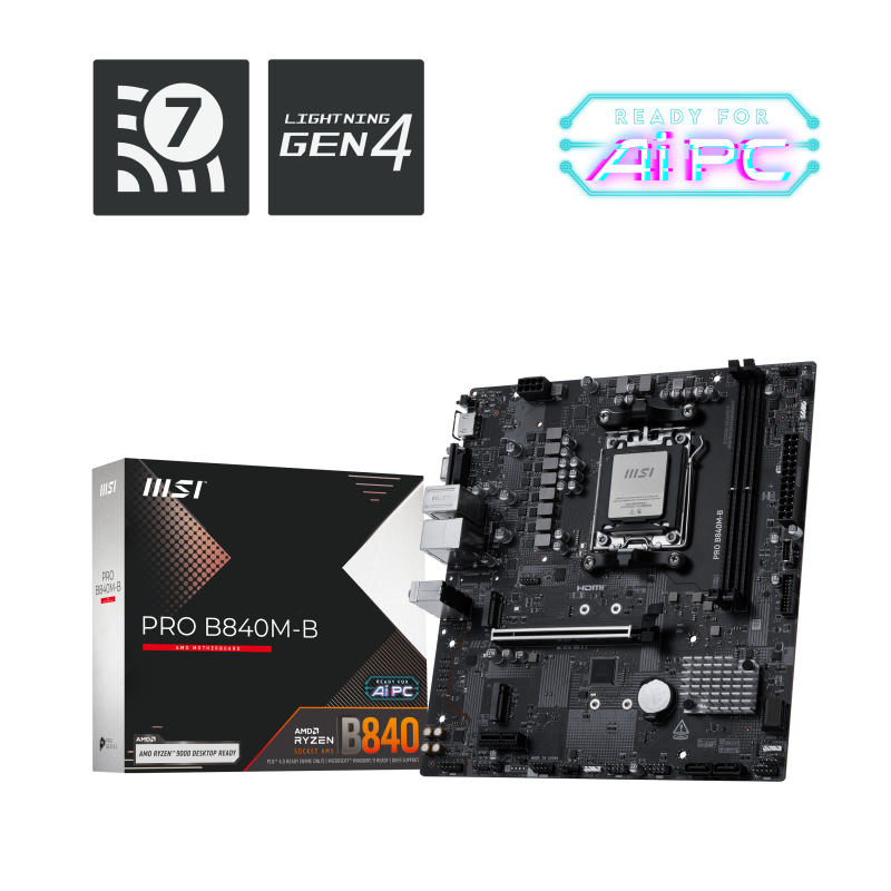 MSI pro B840M-B