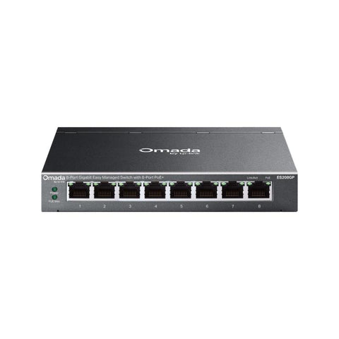 Switch TP-Link ES208GP 8-Port Gigabit PoE+, 8xLAN, 10/100/1000 Mbps