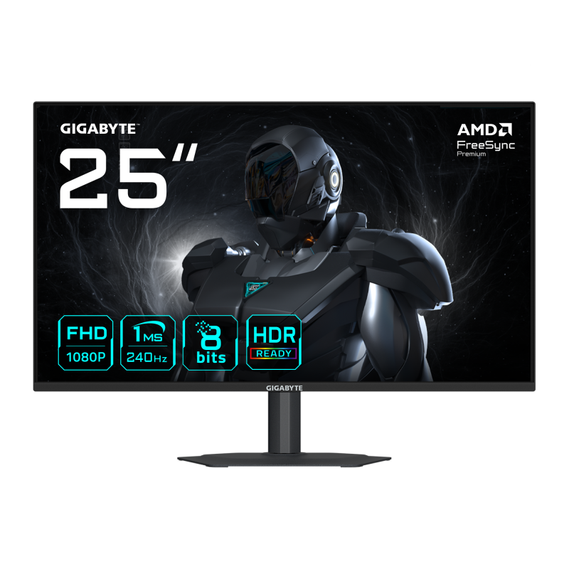 Monitor ss IPS LED Gigabyte 24.5" G25F2A, full HD 1920 x 1080, HDMI