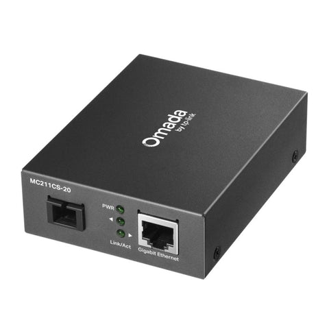 Convertor Media TP-Link Omada MC211CS-2 1 Gbps, 1310TX/1550RX nm, 20 km