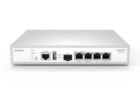 EnGenius Managed Desktop 5-port gateway Gateway with 1 x PoE+