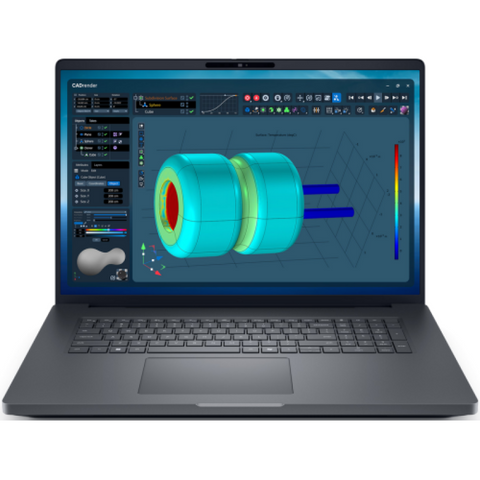 Dell Pro Max 18 Plus MB18250, 18" QHD+ LCD 2560x1600 with 500 nits (BTO109_MB18250_EMEA_UBU)