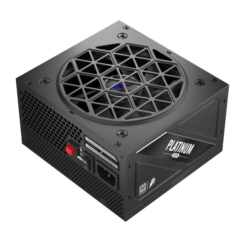 Sursă PC 1stPlayer® 1000W, 80 PLUS® Platinum, Full Modular, ATX 3.1