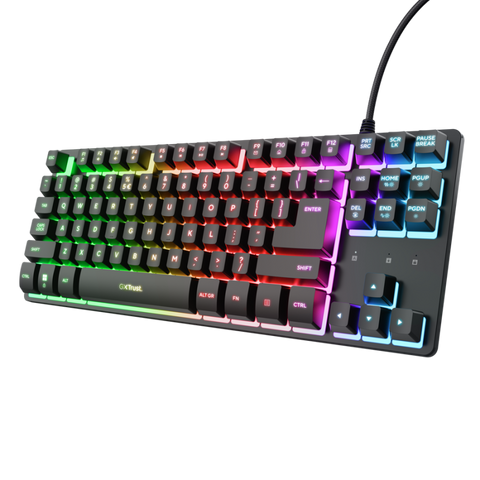 Tastatură Trust cu fir GXT833W Thado TKL, numar butoane 87 (TR-25886)