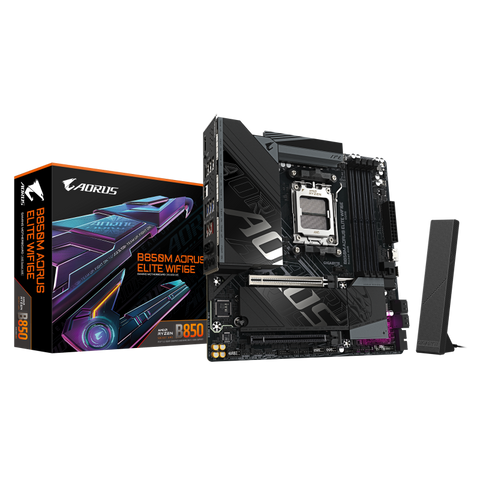 Placă de baza Gigabyte B850M aorus elite WIFI6E AM5, 4X DDR5