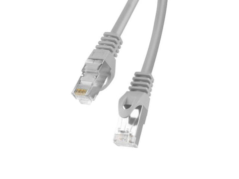 Patchcord CAT.6 FTP 1m grey fluke passed Lanberg