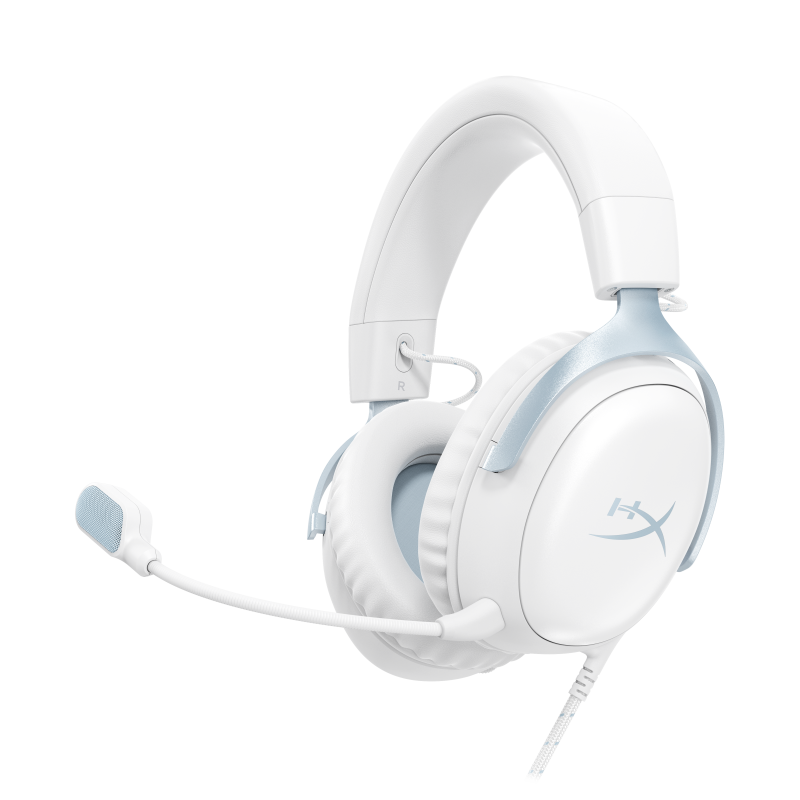 Casti HP HyperX Cloud III WHT BLU