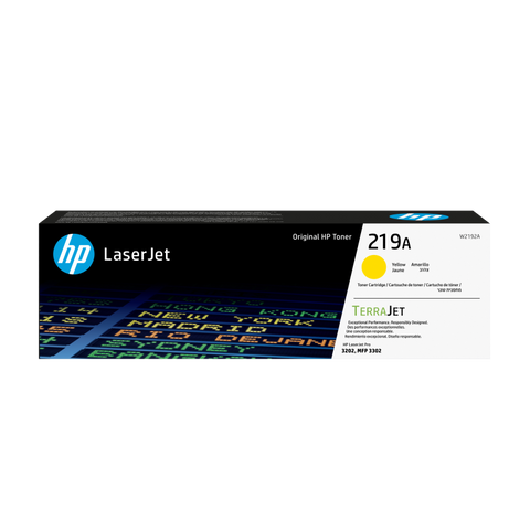 Toner HP W2192A yellow,1.2 k, nr 219A,HP LaserJet Pro 3201,3204, 3288