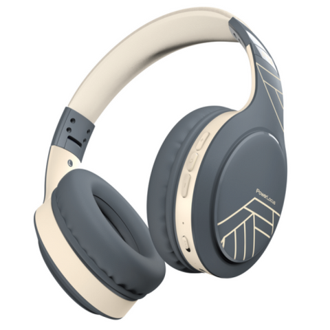 Căști PowerLocus Bluetooth Wireless Over-Ear P19 Asphalt Grey