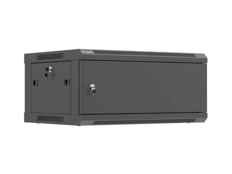 Dulap rack Lanberg de perete 19", 4U, 600x450 mm, pentru asamblare