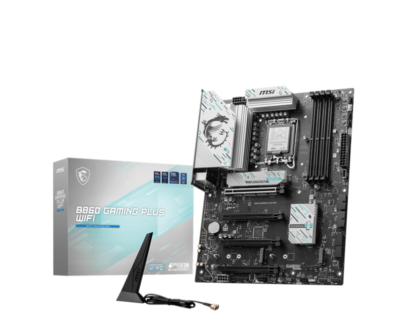 Placă de baza MSI B860 gaming plus WIFI LGA1851, 4X DDR5