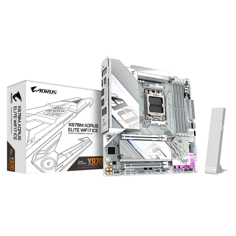 Gigabyte X870M aorus elite WIFI7 ice