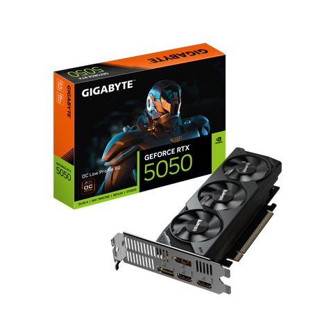 Placă video Gigabyte geforce rtx 5050 oc low profile 8GB GDDR6 128 bit