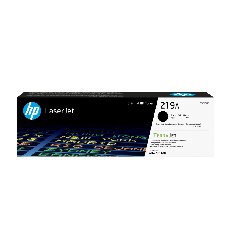 Toner HP W2190A black,1.3 k, nr 219A,HP LaserJet Pro 3201,3204, 3288