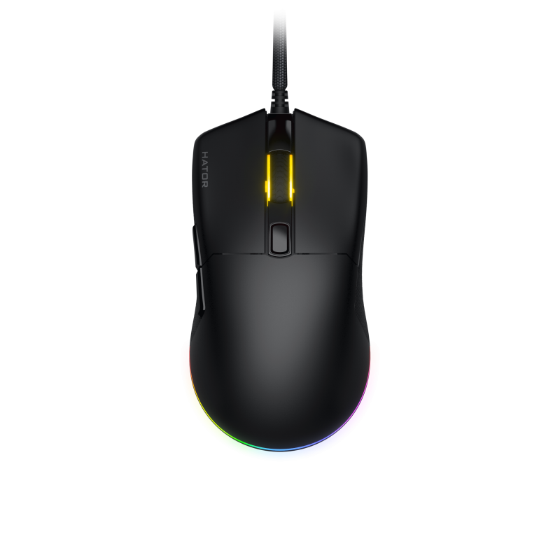 Mouse gaming cu fir Hator Pulsar 3, conectivitate USB