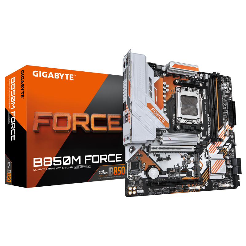 Placă de Baza GIGABYTE B850M FORCE AM5, 2x DDR5, 1x HDMI 1x DP