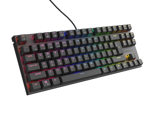 Tastatură gaming mecanica cu fir Genesis Thor 303 TKL, iluminare RGB (NKG-1882)