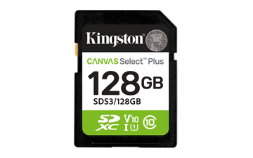 128GB SDXC Canvas Select Plus Gen3 150MB