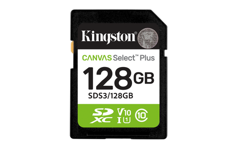 128GB SDXC Canvas Select Plus Gen3 150MB