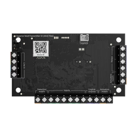 Modul I/O cu fir AJAX Superior MultiTransmitter IO (4X4) Fibra