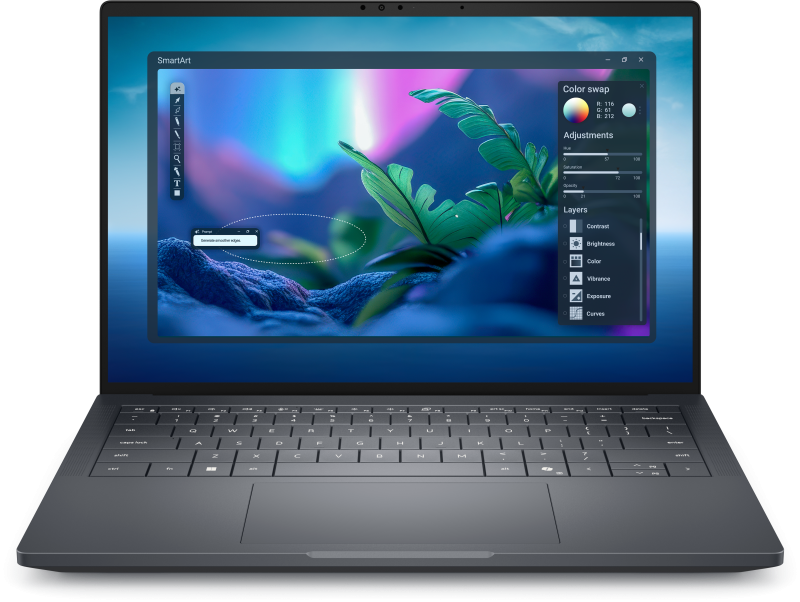 Dell Pro Max 14 Premium, 14", Non-Touch, FHD+ 1920 x 1200, 60Hz (BTO104_MA14250_EMEA)